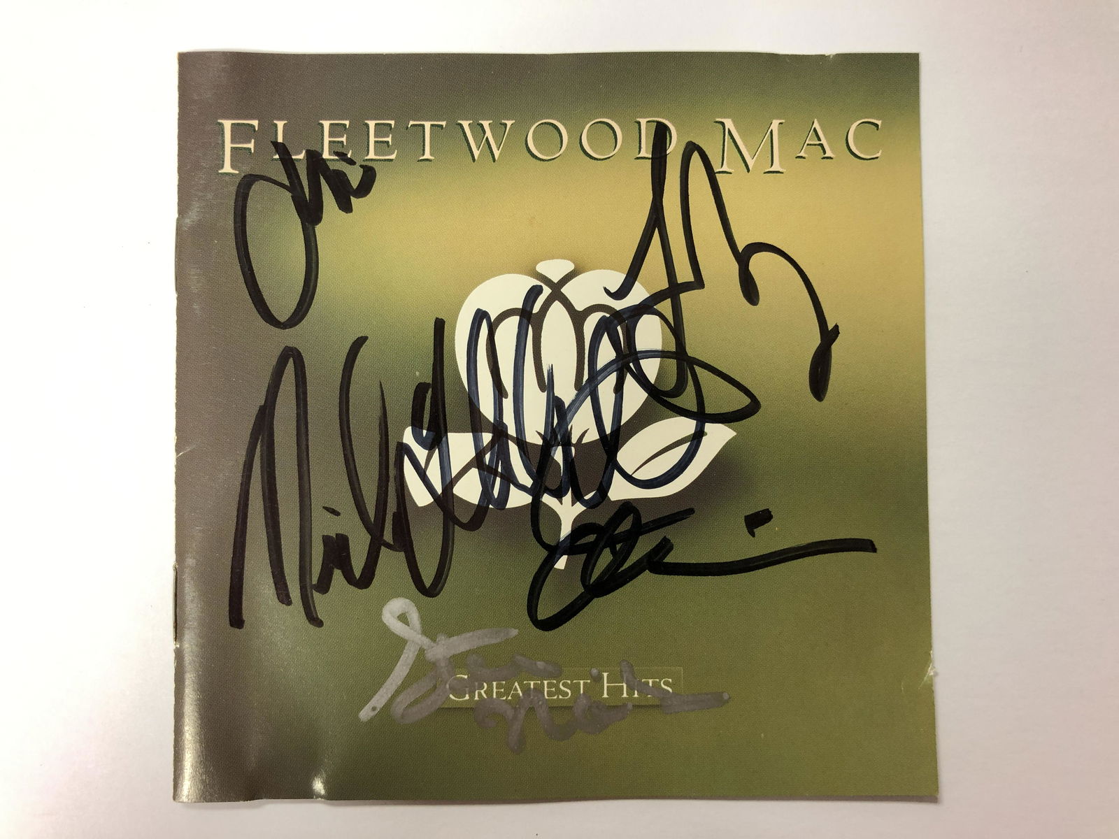 Fleetwood Mac Autographed CD Booklet, signed by all (1 of 1)