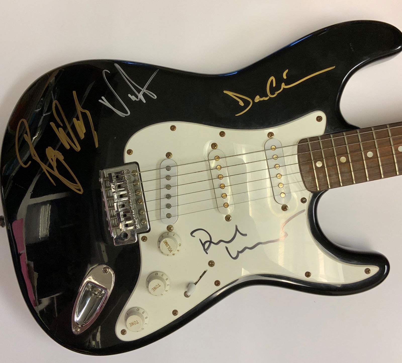 Pink Floyd Autographed Guitar (1 of 1)