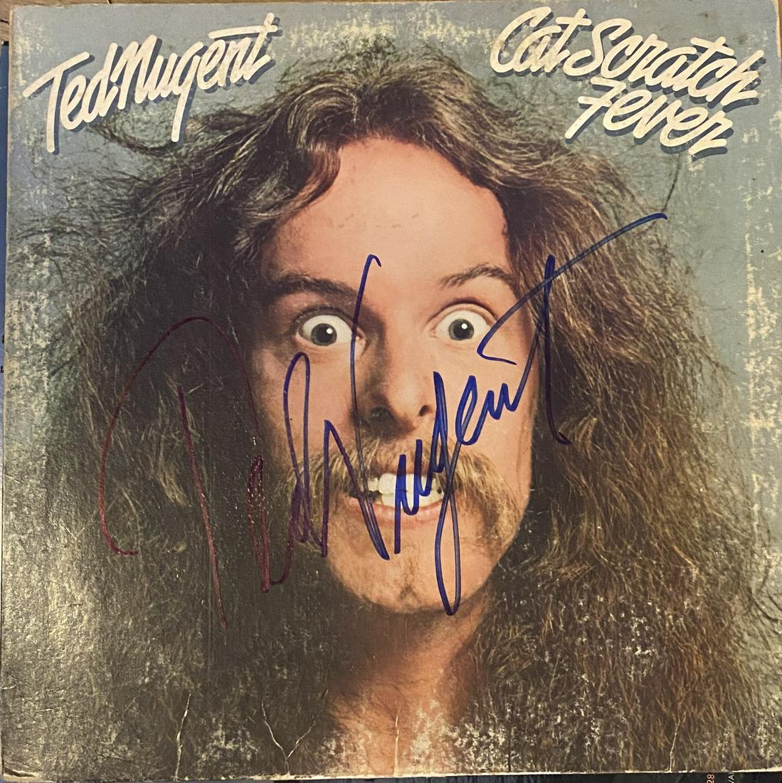 Ted Nugent Autographed Album (1 of 1)