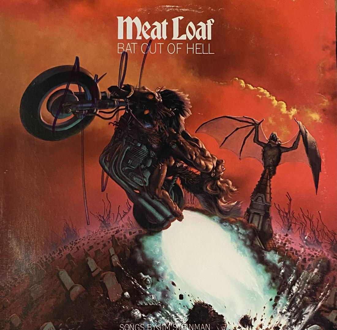 Meat Loaf Autographed Album (1 of 1)
