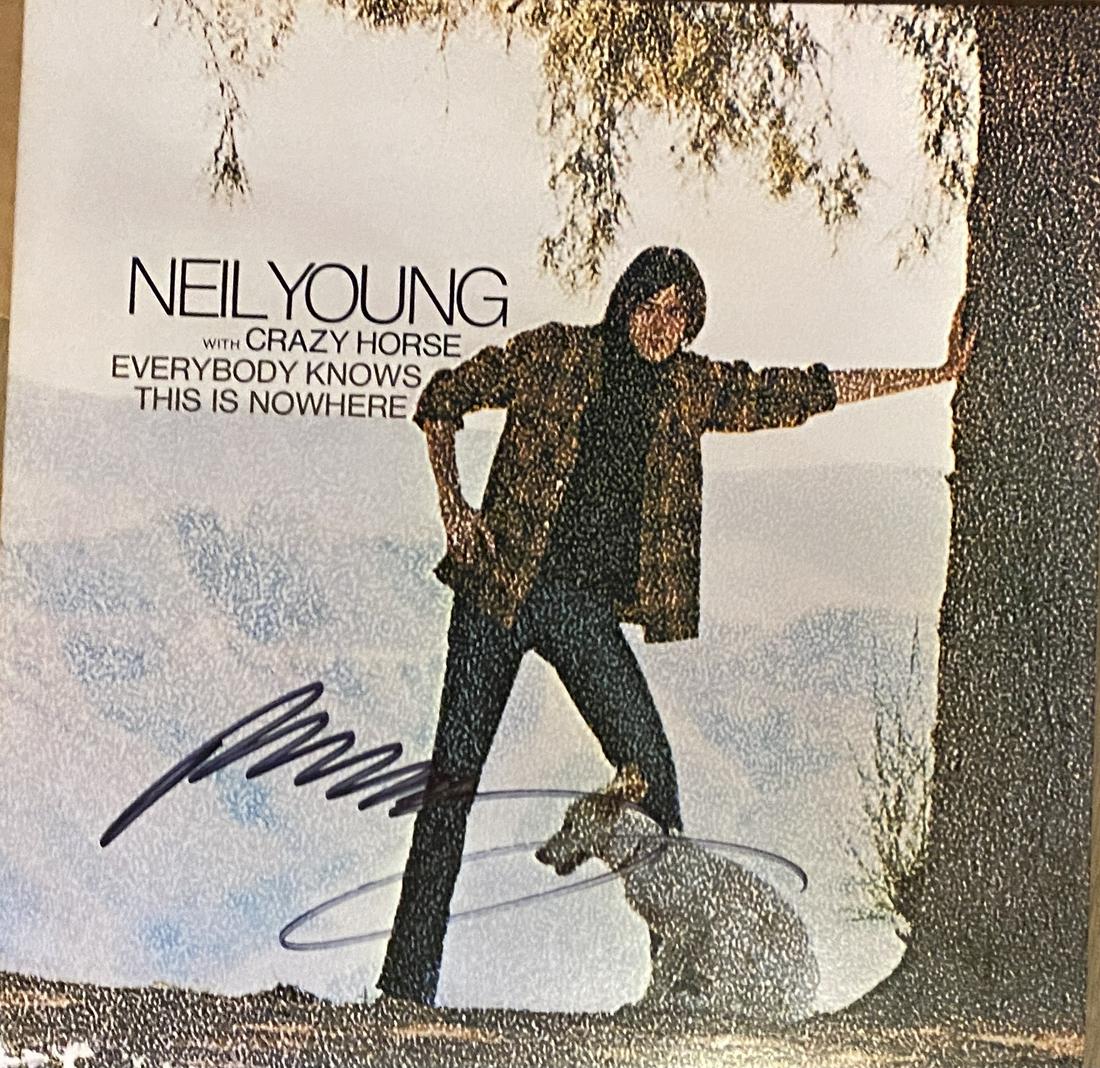 Neil Young Autographed Album: Displays are not framed, and can be framed for a cost. Framed items will state they are framed in the name of the item. All signed items come with a COA. Ask any and all questions BEFORE bidding. Sign