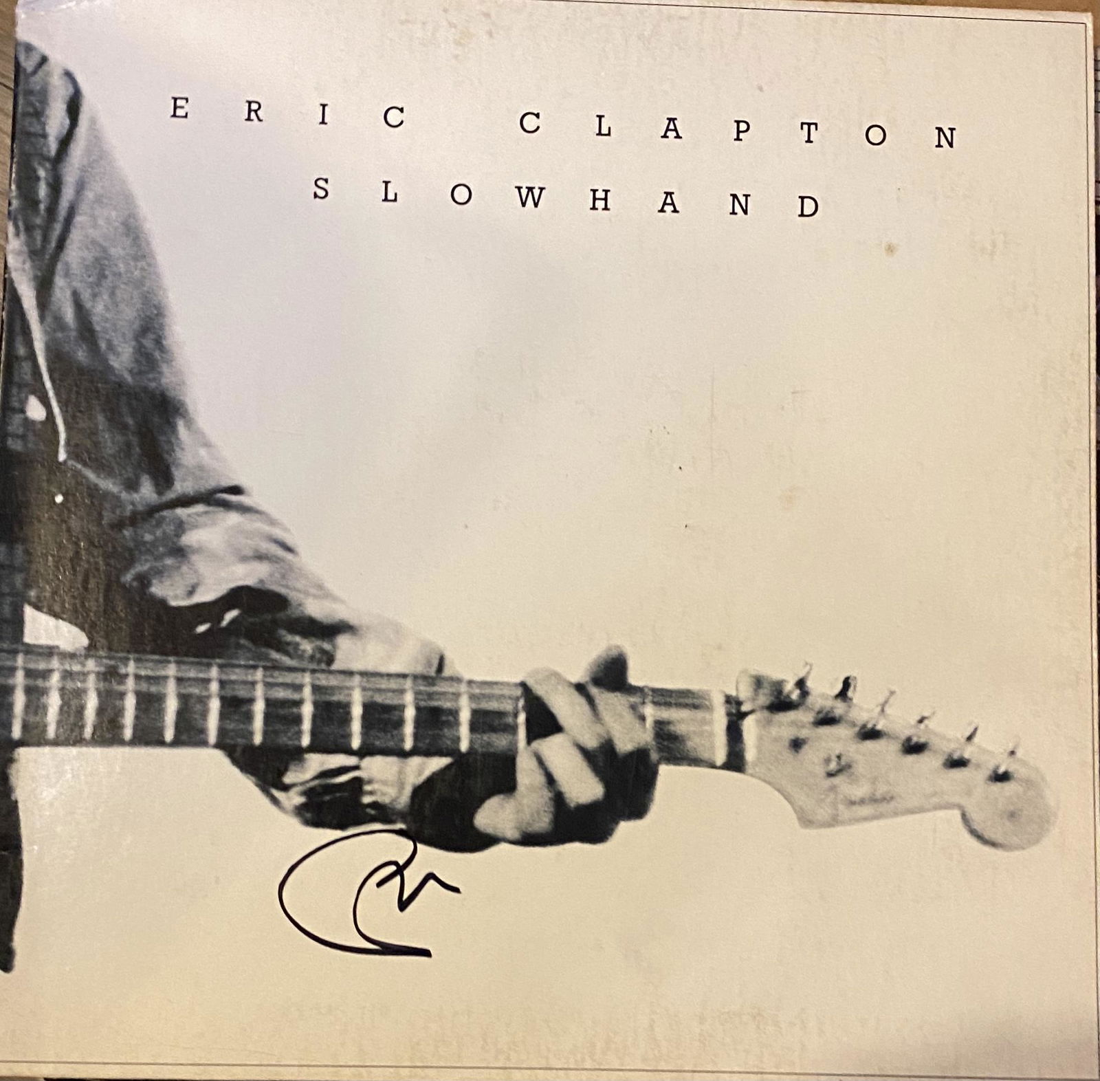 Eric Clapton Autographed Album (1 of 1)