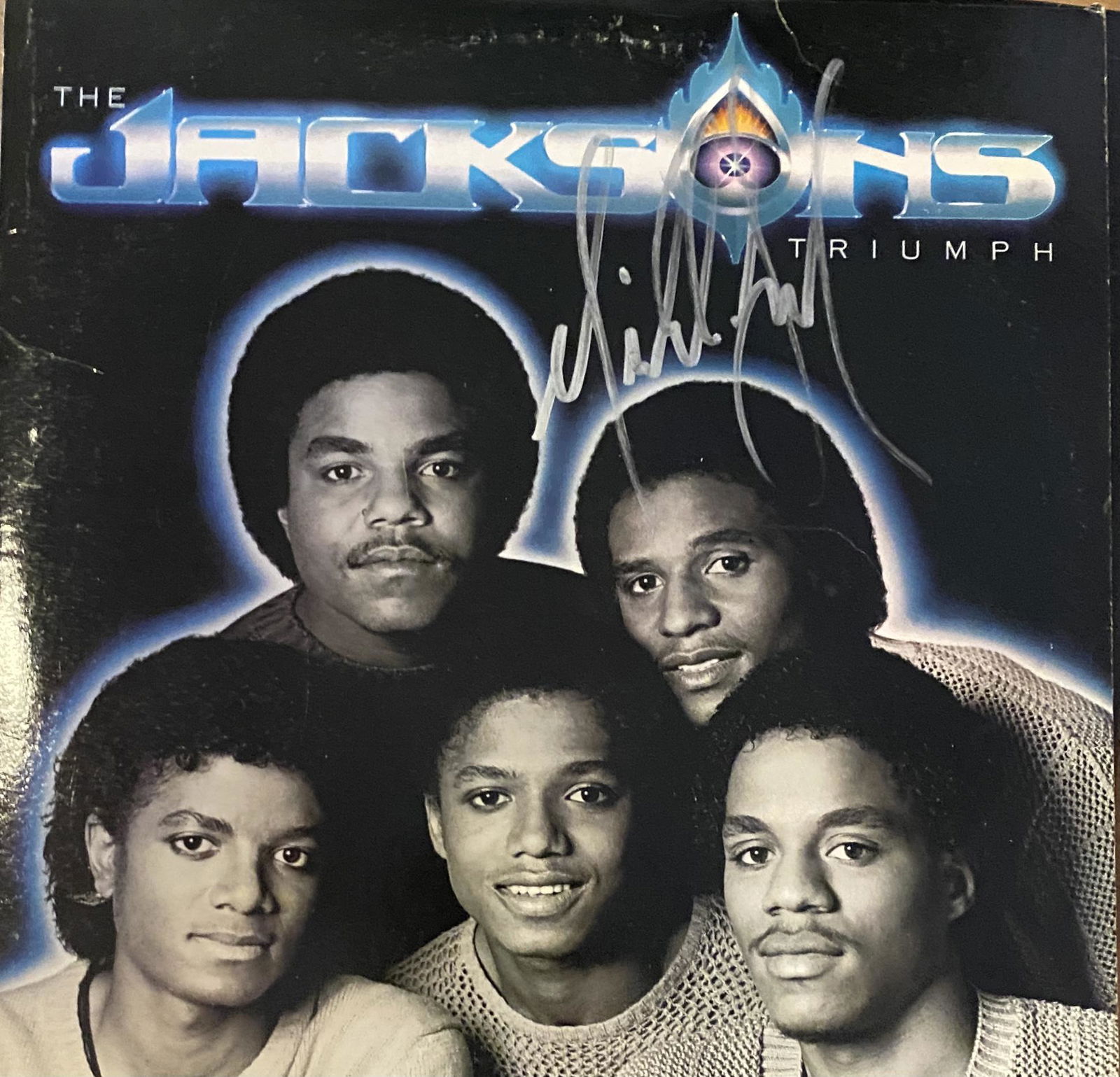 Michael Jackson Autographed Album (1 of 1)