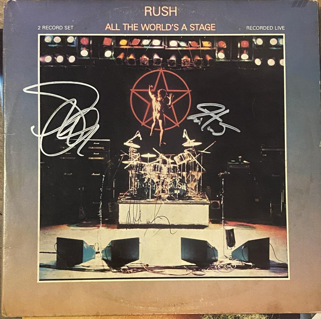 Rush Autographed Album ALL MEMBERS (1 of 1)
