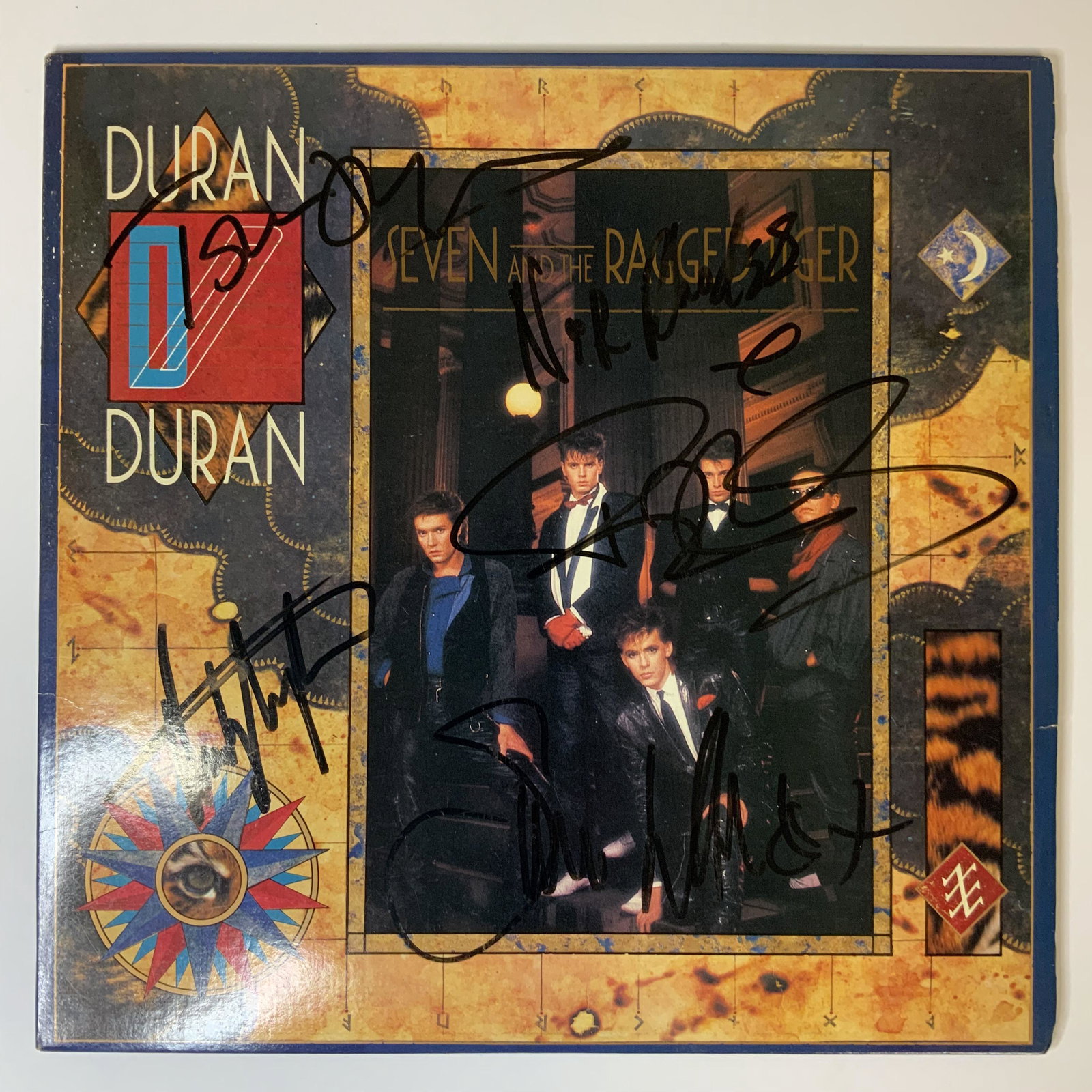 Duran Duran Autographed Album Cover (1 of 1)