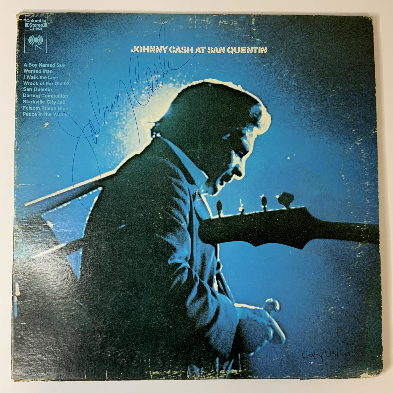 Johnny Cash Autographed Album Cover (1 of 1)