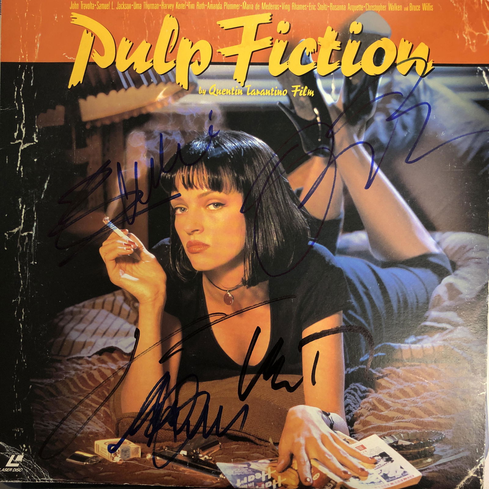 Travolta , Jackson , Thurman , Tarantino , Willis (1 of 1)