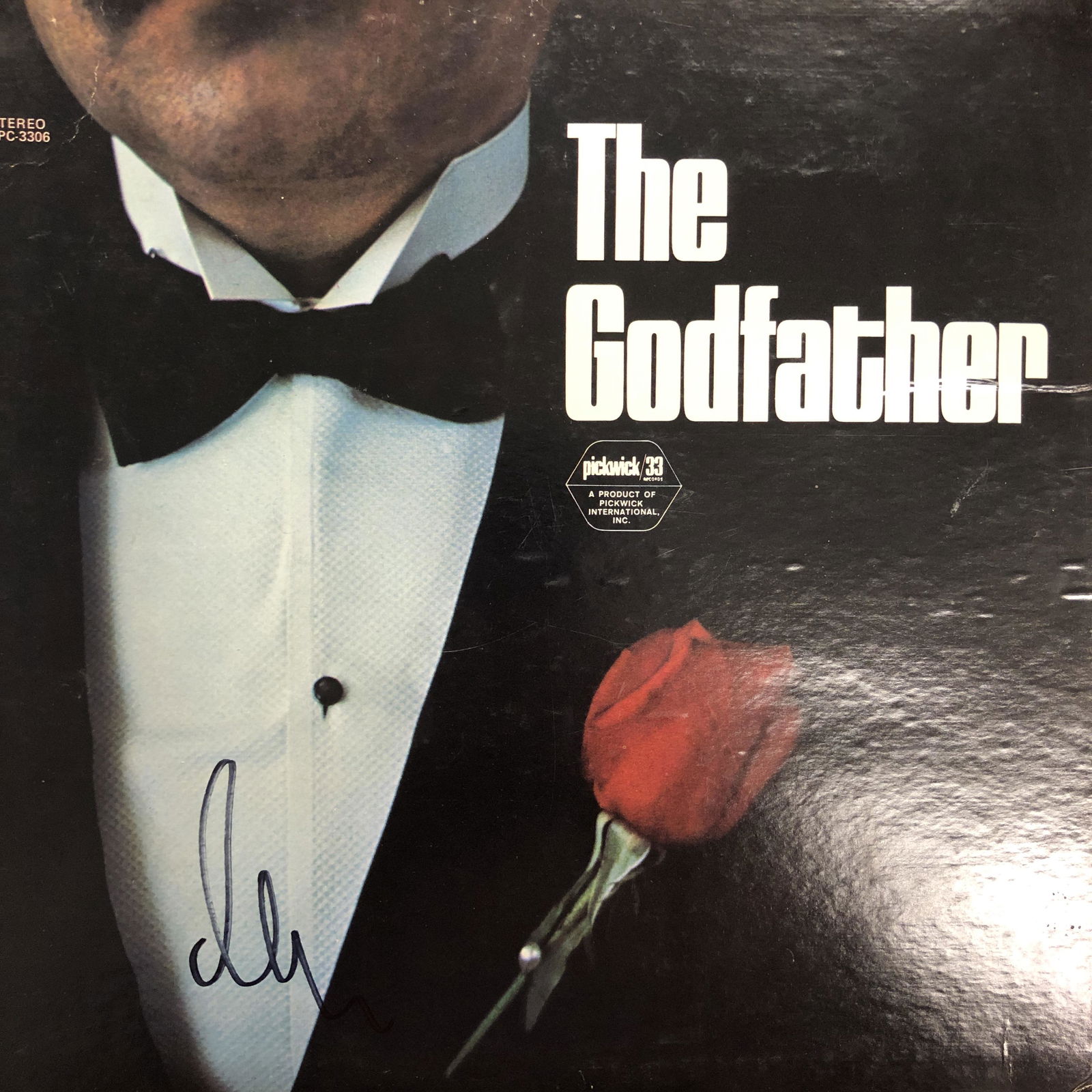 Al Pacino Autographed Album Cover (1 of 1)