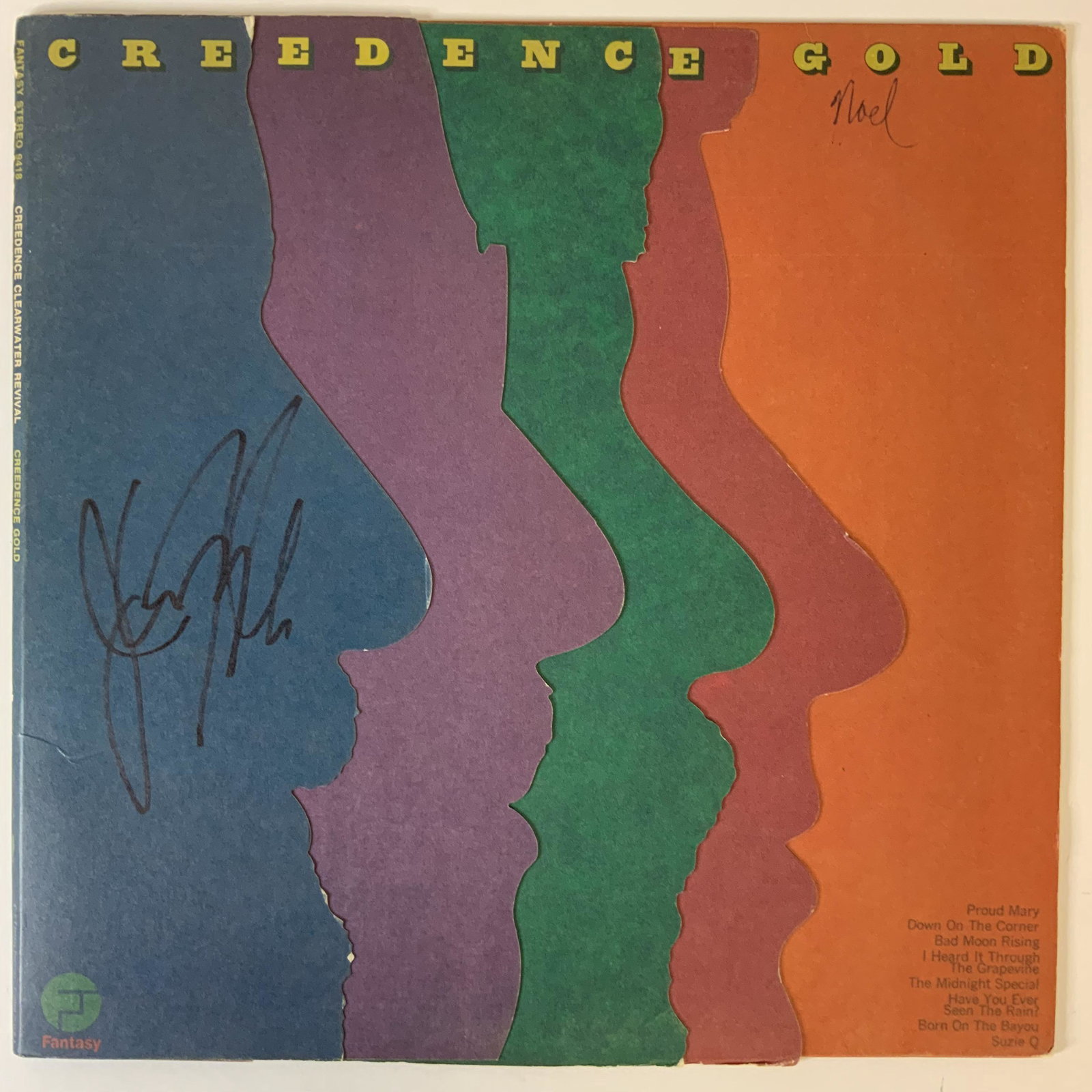 John Fogerty Autographed Album Cover, no vinyl: Displays are assembled AFTER payment is received, picture is a mock up of finished product. Displays are not framed, and can be framed for a cost. Framed items will state they are framed in the name o