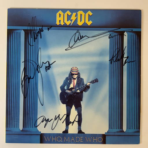 AC/DC Autographed Album Cover, Signed by all - Nov 07, 2021 | ICZ ...