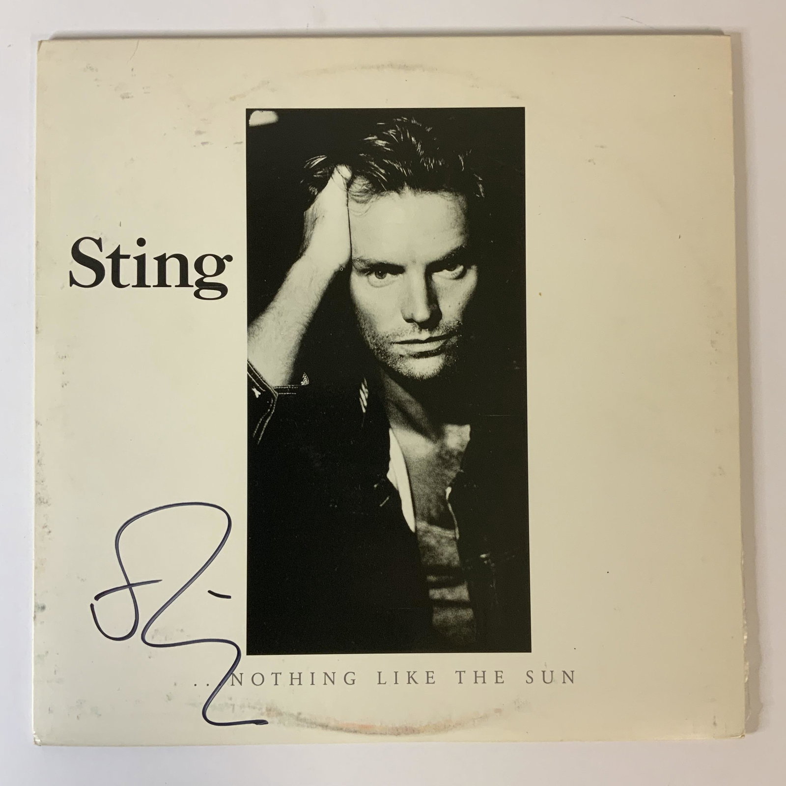 Sting Autographed Album Cover (1 of 1)