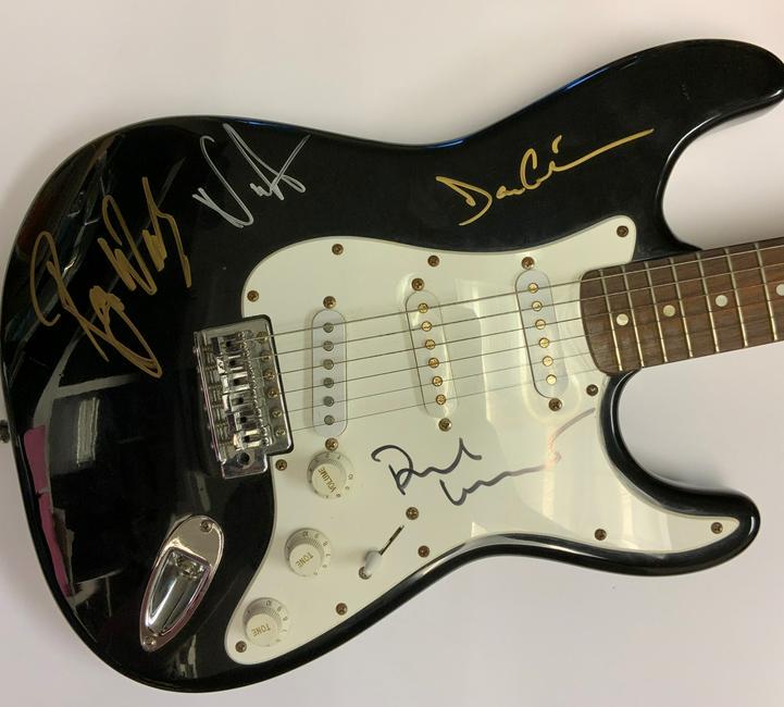 Pink Floyd Autographed Guitar (1 of 1)