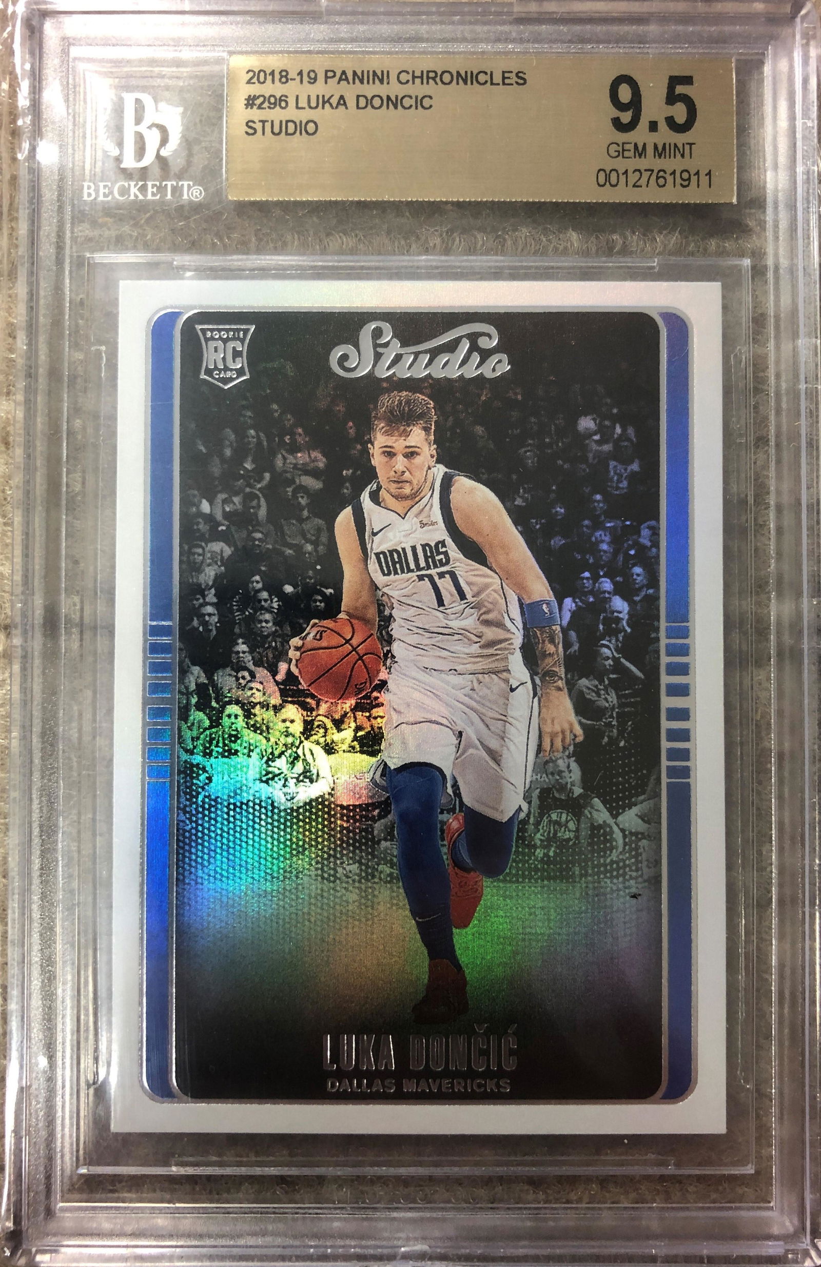 Luka Doncic Beckett Graded 9.5 (1 of 1)