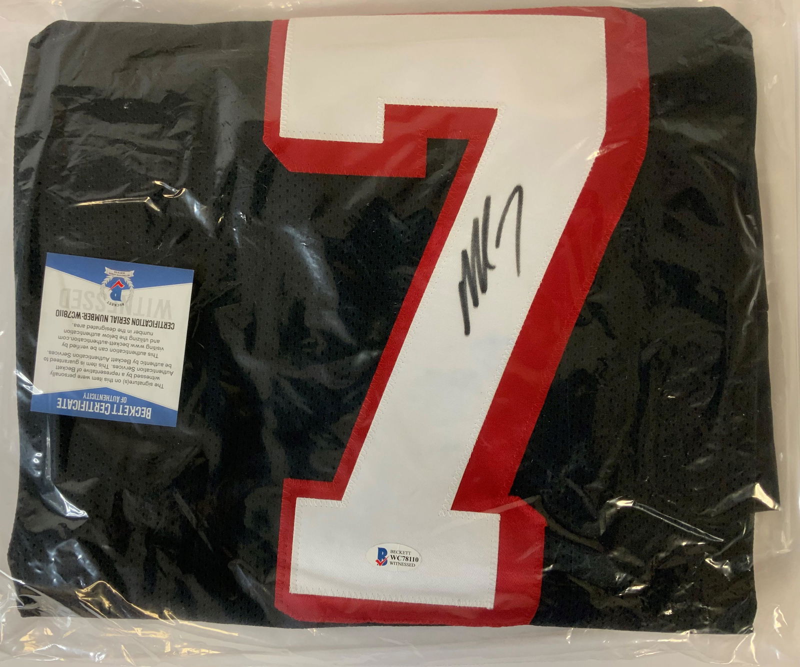 Michael Vick Beckett Authenticated Autographed Jersey (1 of 1)
