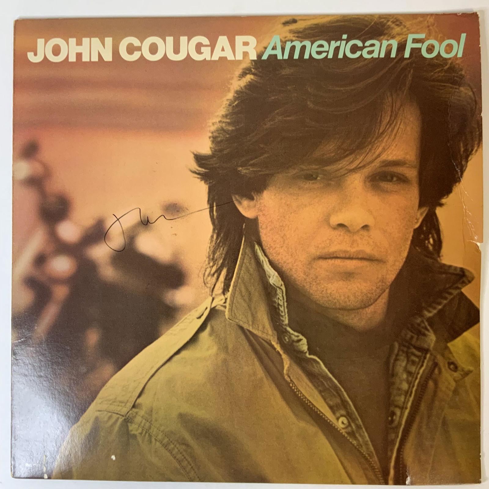 John Cougar Mellencamp Autographed Album Cover: Displays are assembled AFTER payment is received, picture is a mock up of finished product. Displays are not framed, and can be framed for a cost. Framed items will state they are framed in the name o