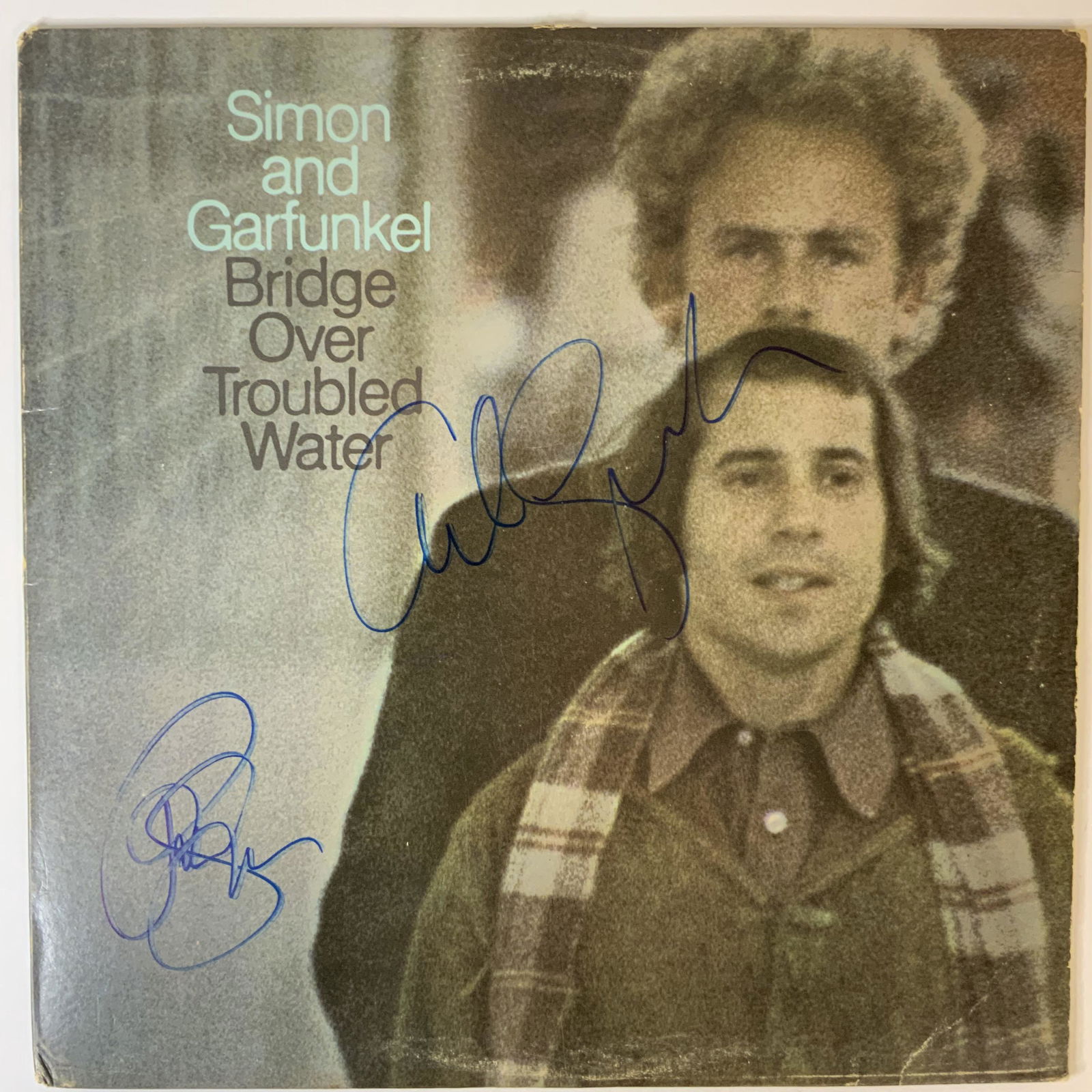 Simon and Garfunkel Autographed Album Cover: Displays are assembled AFTER payment is received, picture is a mock up of finished product. Displays are not framed, and can be framed for a cost. Framed items will state they are framed in the name o
