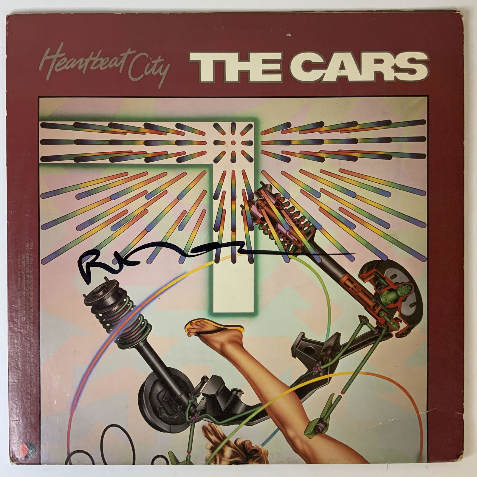 Rick Ocasek Autographed Album Cover (1 of 1)