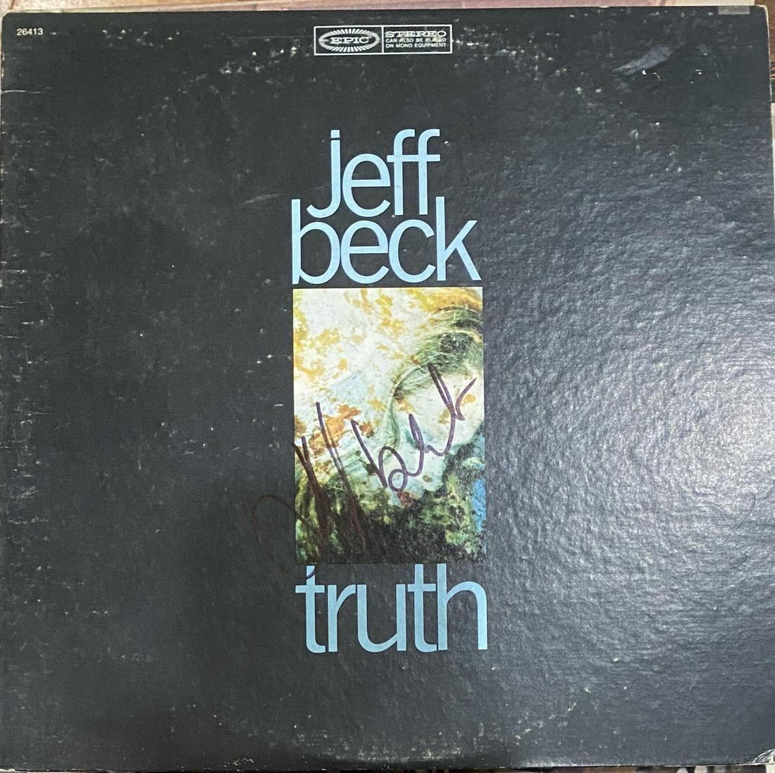 Jeff Beck Autographed Album (1 of 1)