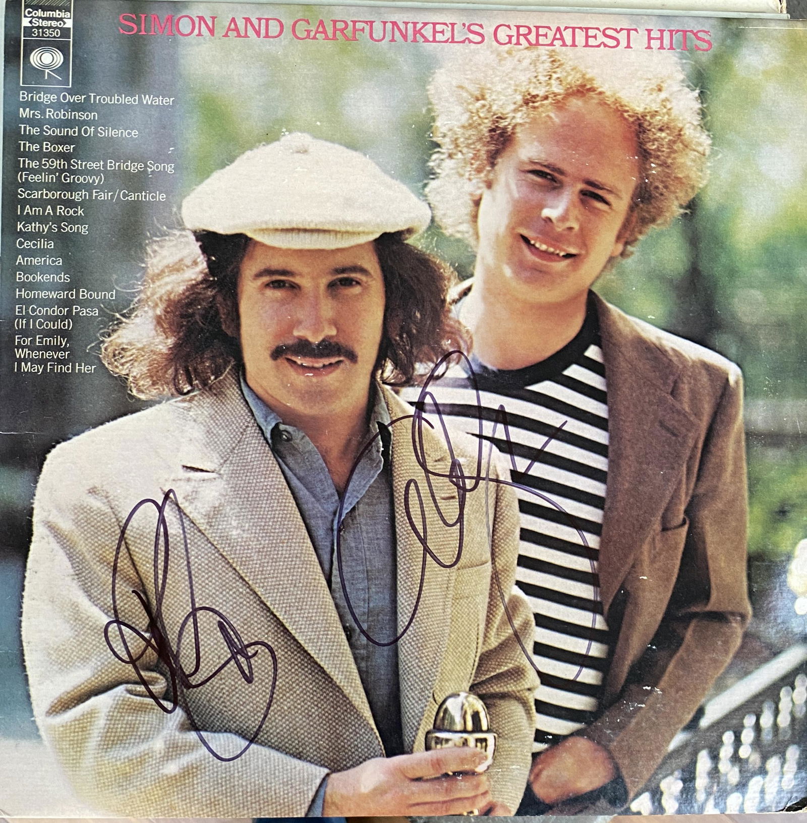 Simon and Garfunkel Autographed Album (1 of 1)