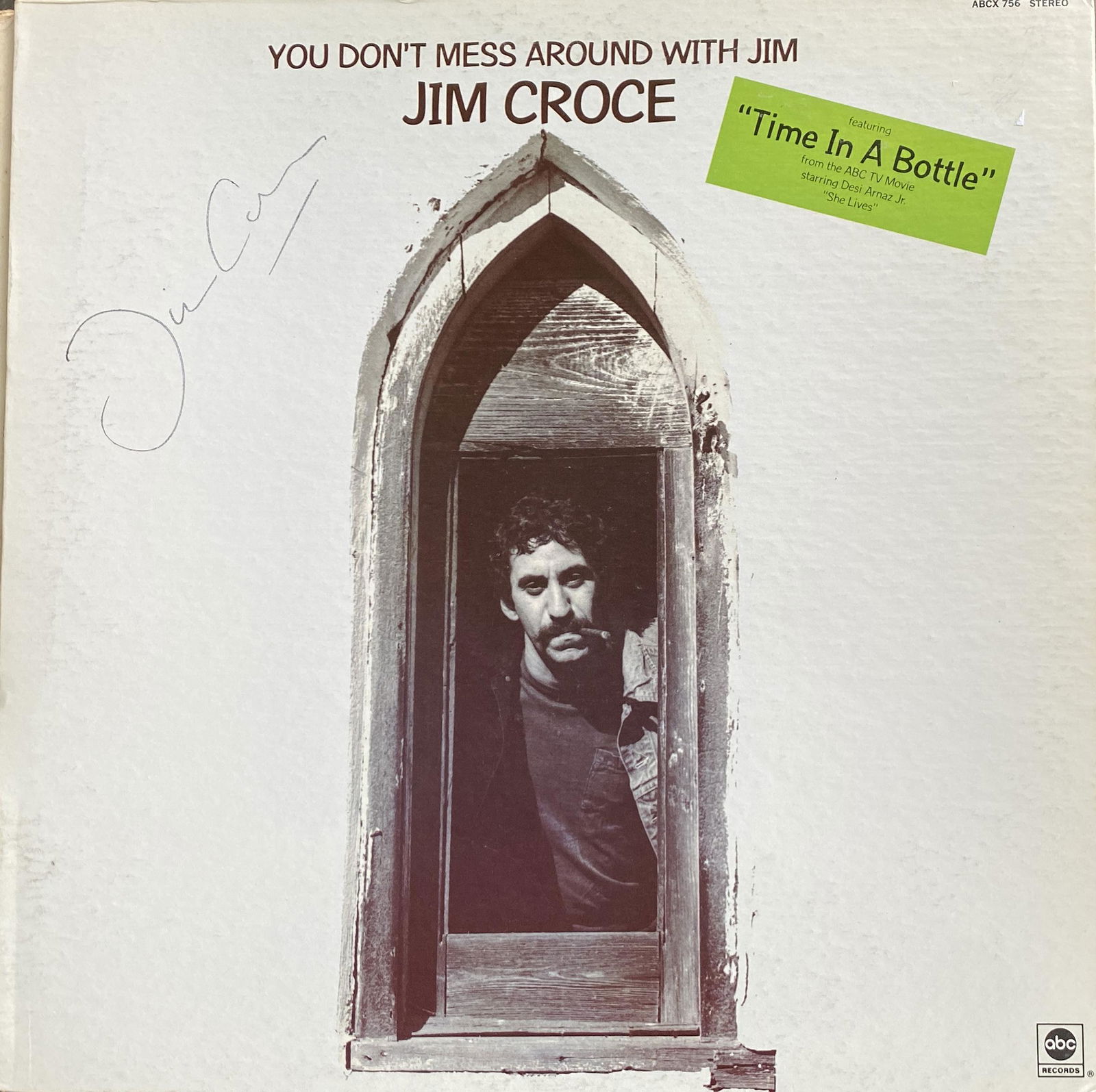 Jim Croce Autographed ALBUM (1 of 1)