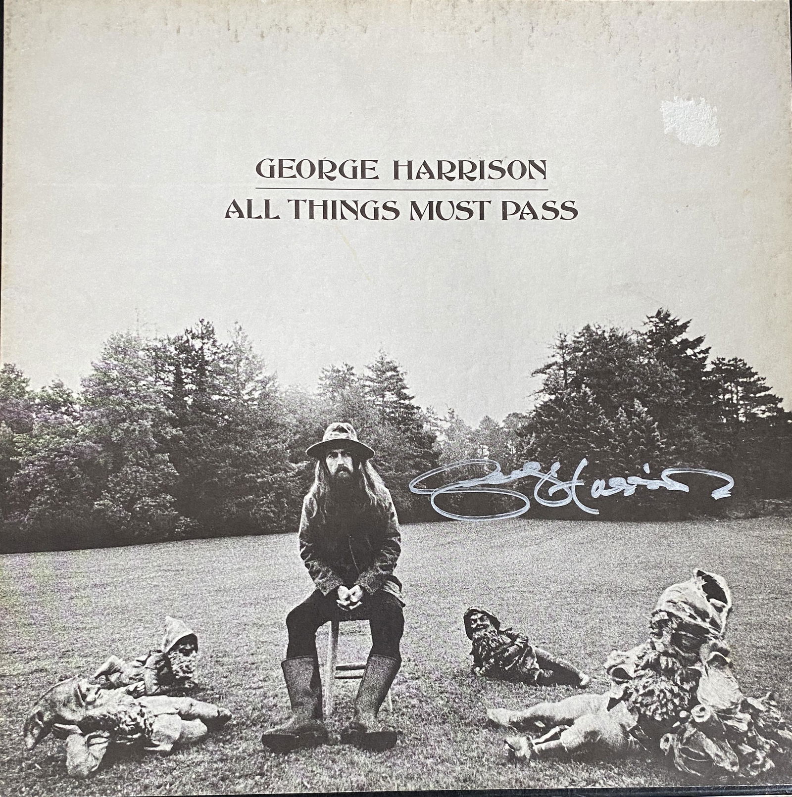 George Harrison Autographed Album (1 of 1)
