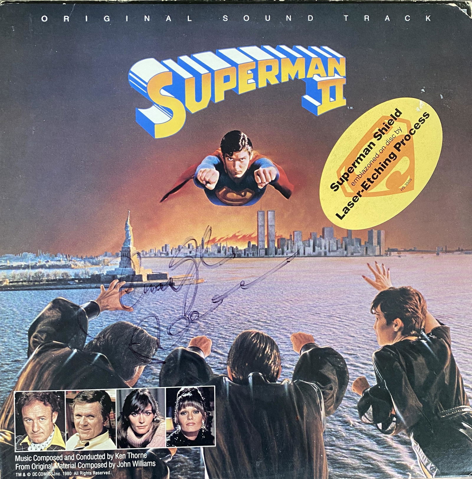 Christopher Reeve Autographed ALBUM (1 of 1)