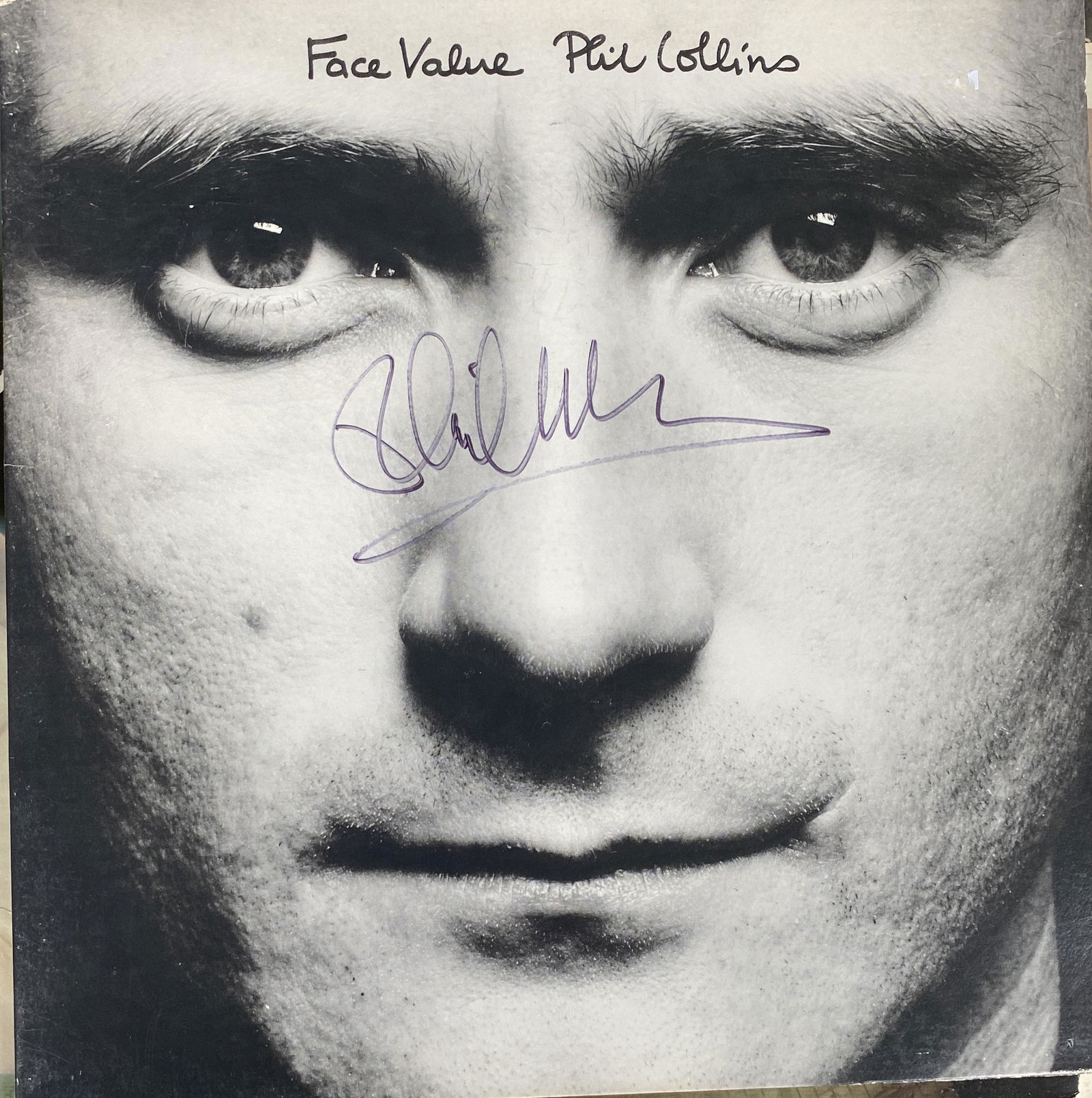 Phil Collins Autographed Album (1 of 1)