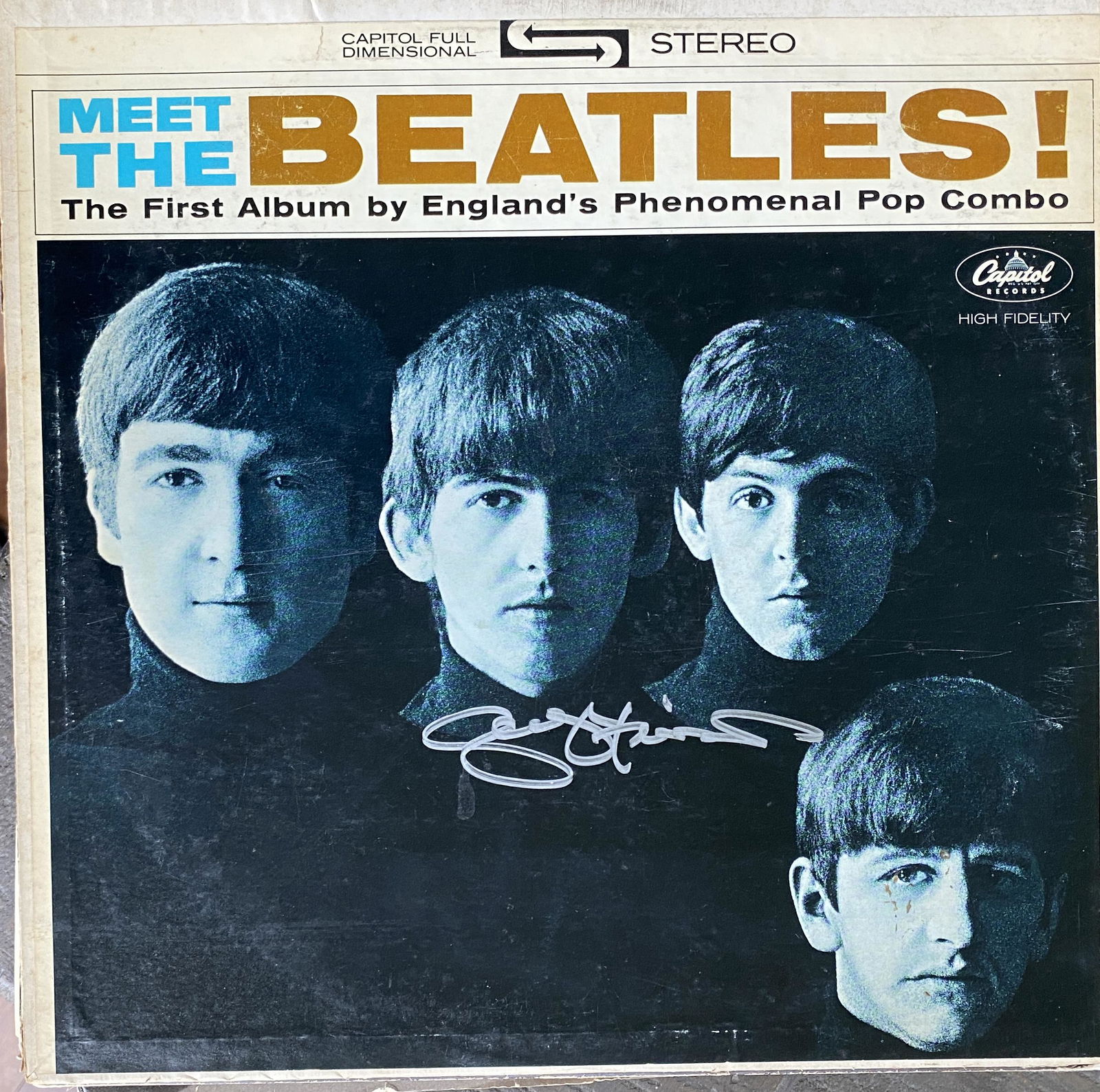 George Harrison Autographed Album (1 of 1)