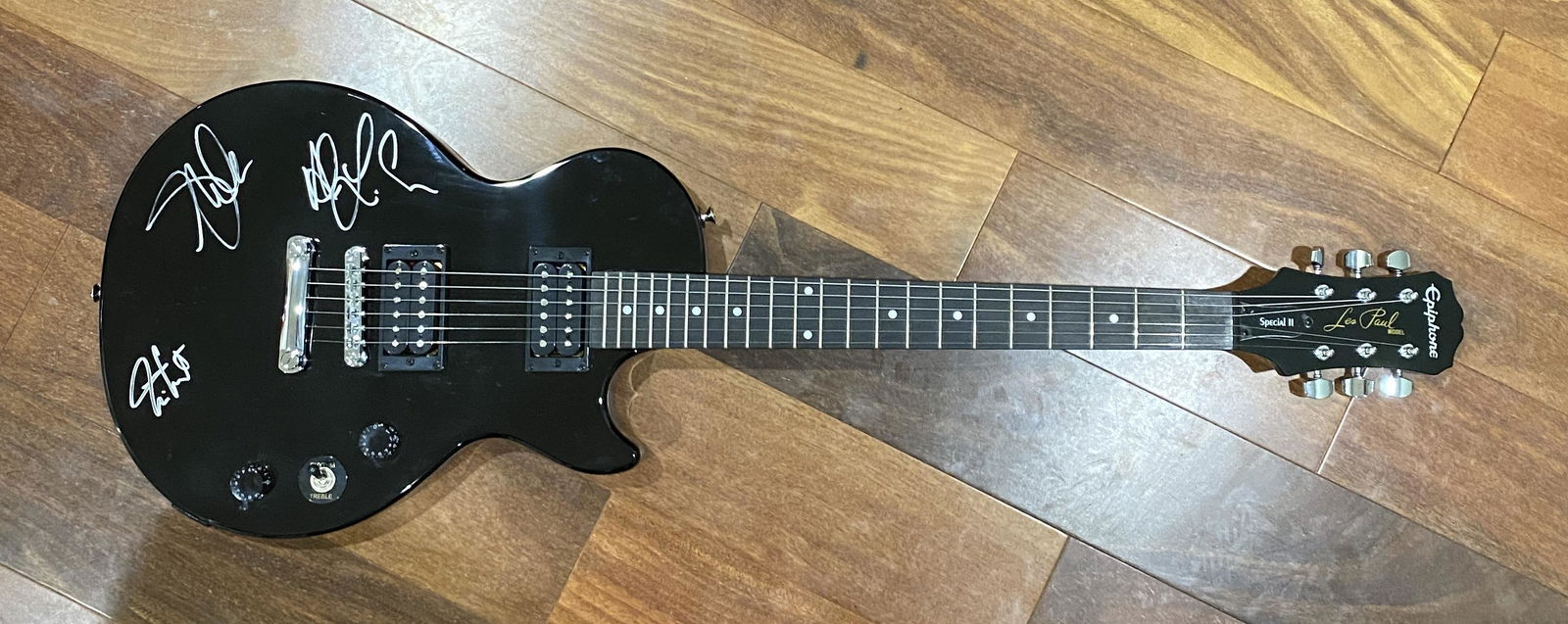 Rush Autographed Autographed Guitar All 3! (1 of 1)