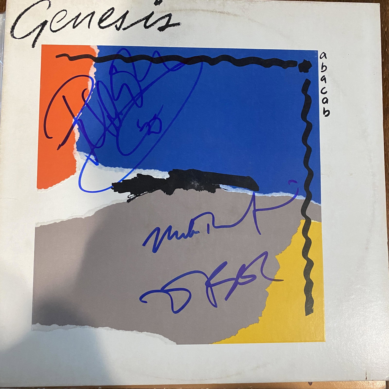 Genesis Autographed Album (1 of 1)