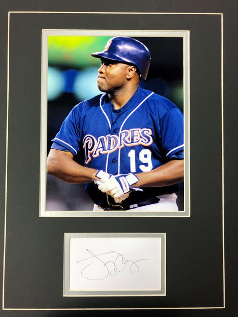 Tony Gwynn Autograph Display (1 of 1)
