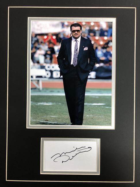Mike Ditka Autograph Display (1 of 1)