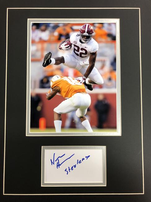 Najee Harris Autograph Display (1 of 1)