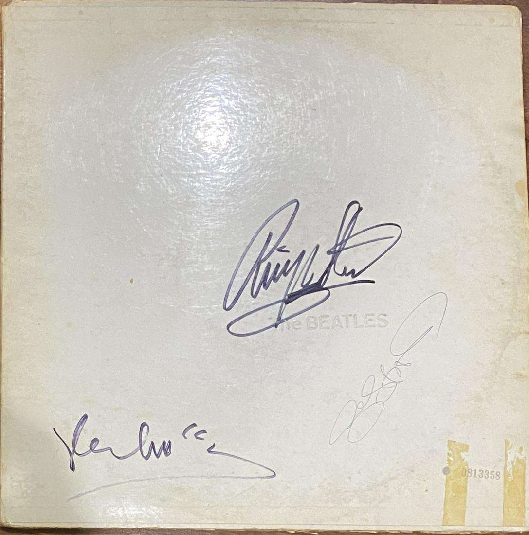 The Beatles Autographed ALBUM PAUL GEORGE RINGO (1 of 1)