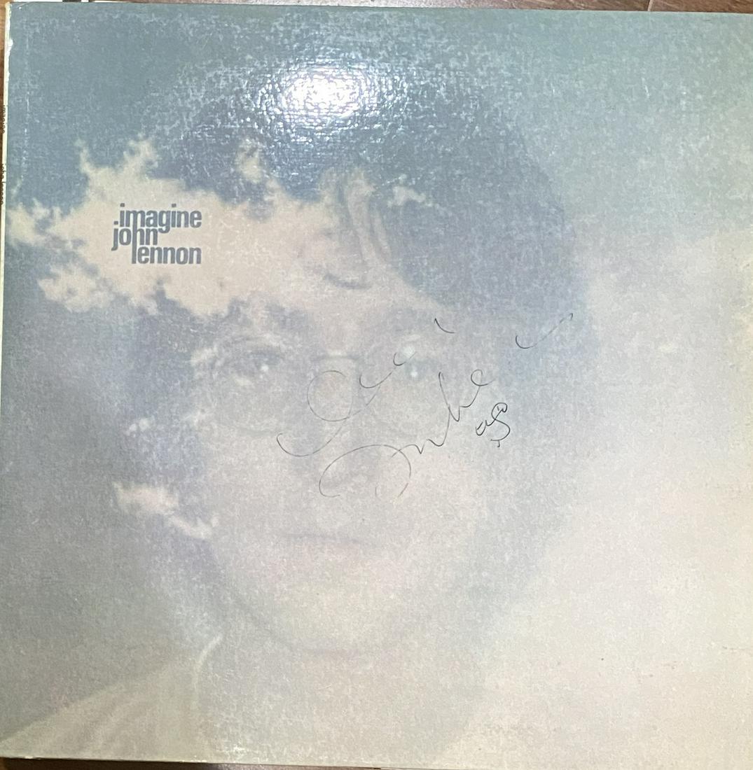 John Lennon Autographed Imagine Album!! (1 of 1)