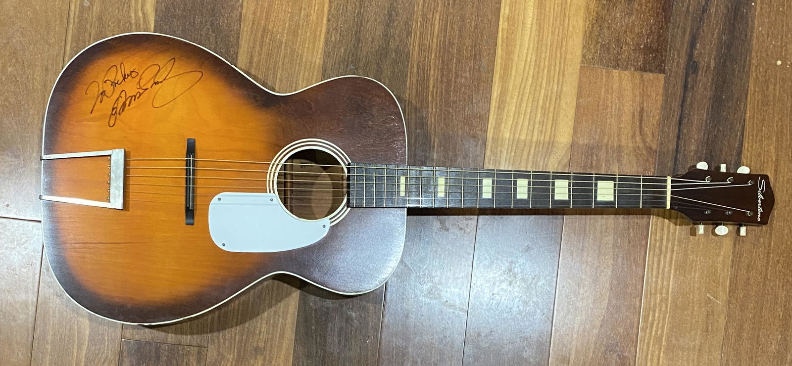 Elvis Presley Autographed Guitar (1 of 1)