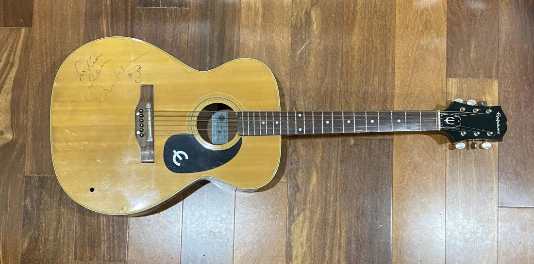 John Lennon Autographed Guitar TO KEN LOVE! Rare! (1 of 1)