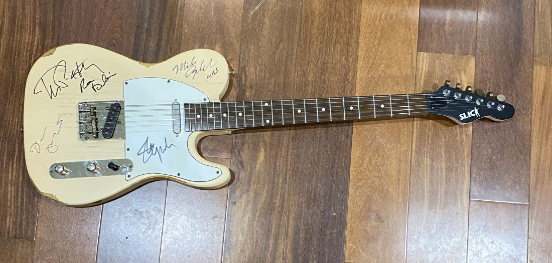 Tom Petty and the Heartbreakers Autographed Guitar (1 of 1)