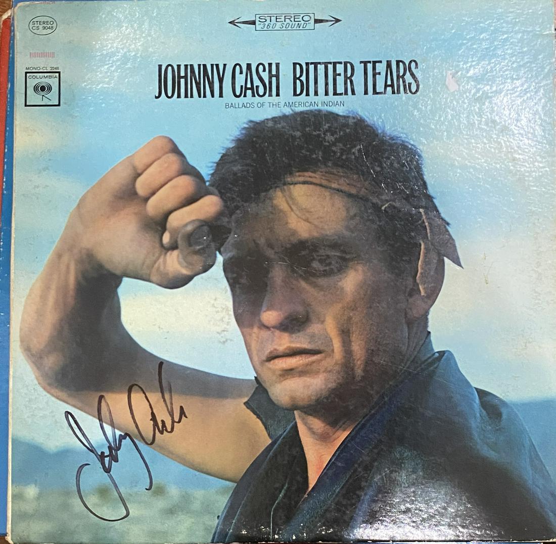 Johnny Cash Autographed Album (1 of 1)