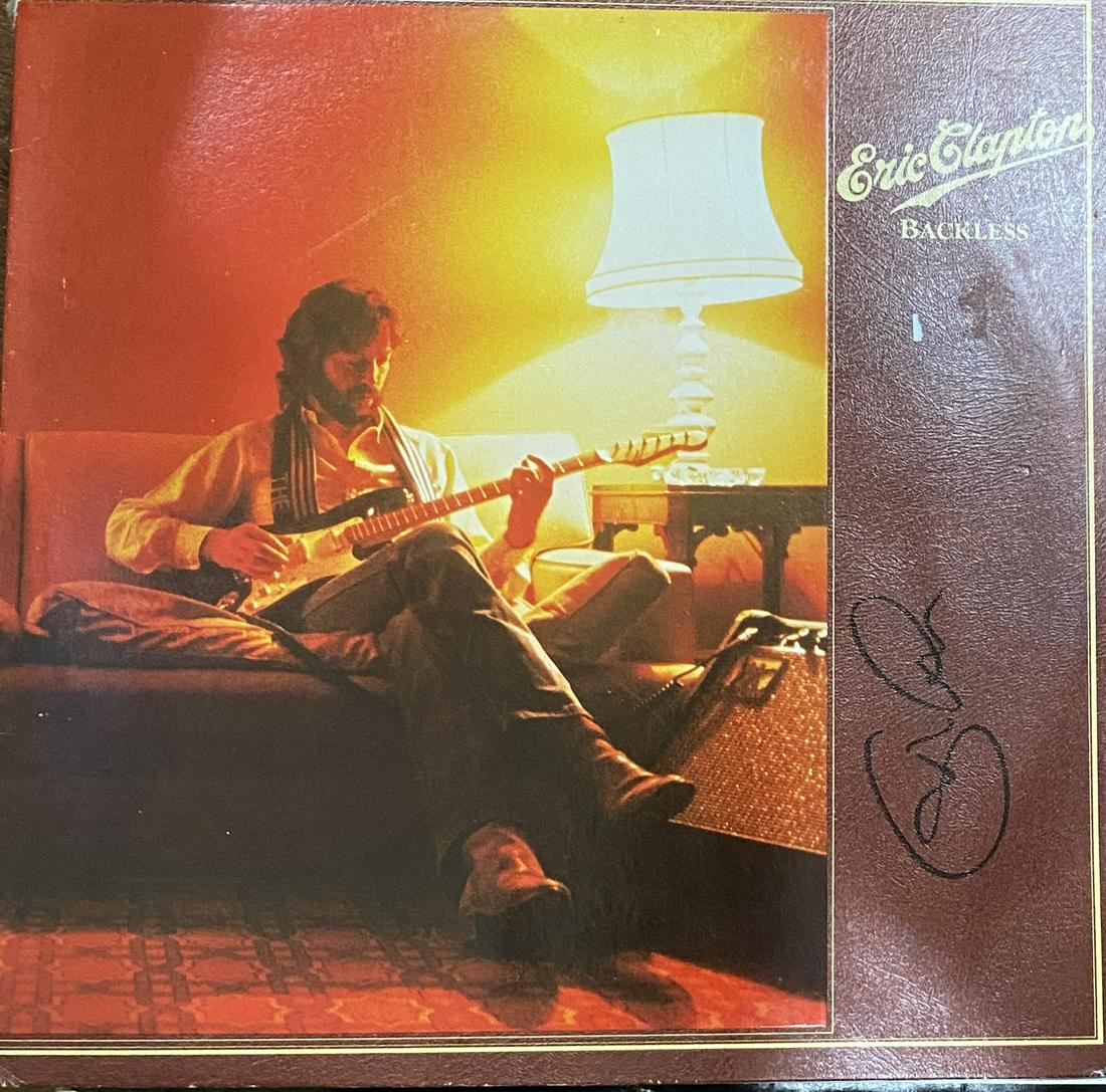 Eric Clapton Autographed Album (1 of 1)