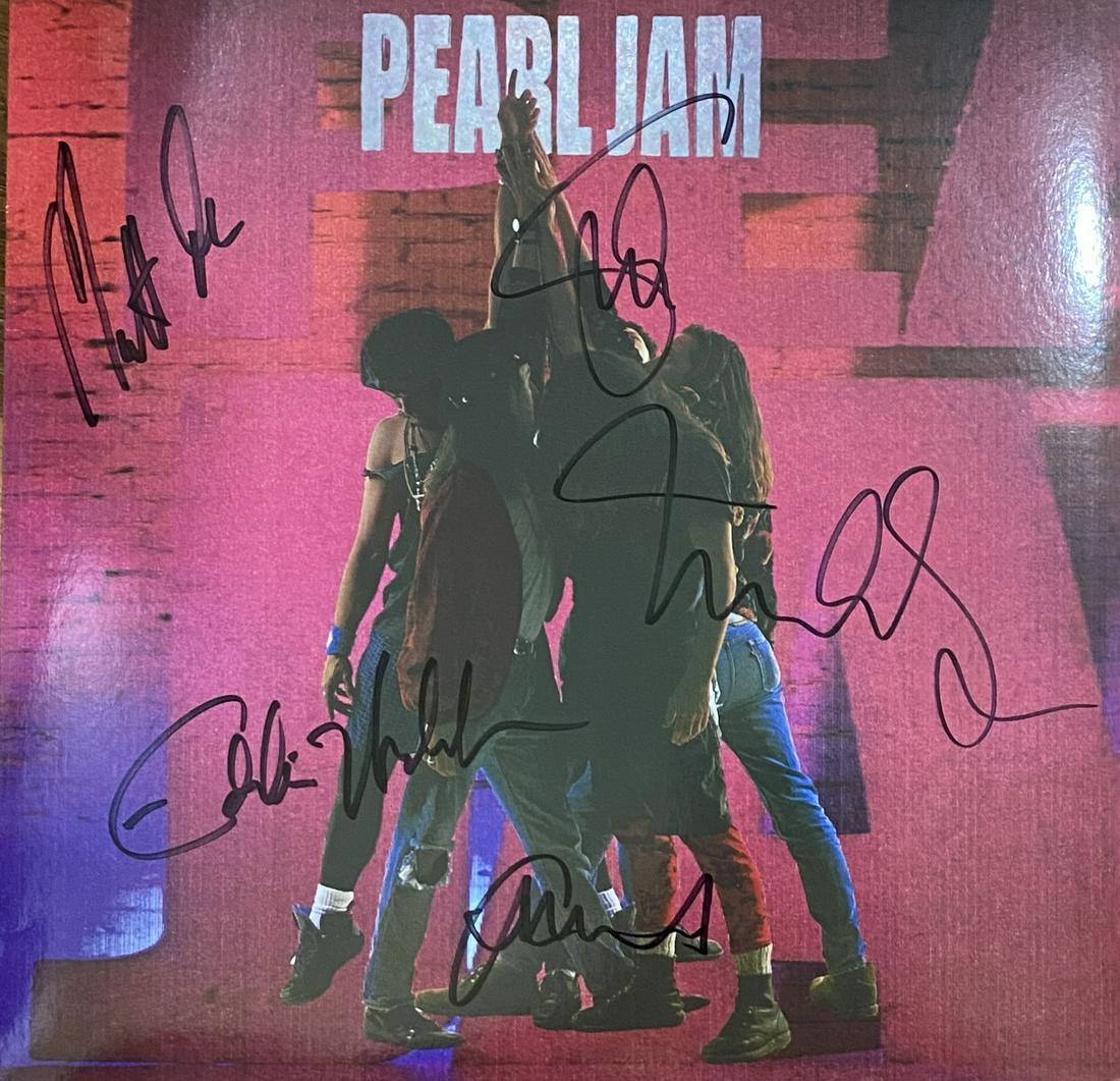 Pearl Jam Autographed Album All 5! (1 of 1)