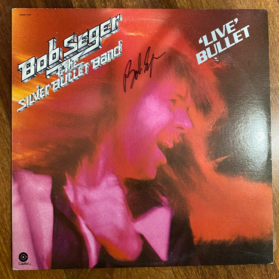 Bob Seger Autographed Album Cover (1 of 1)