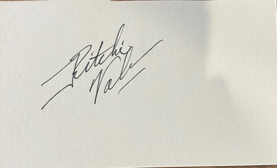 Richie Valens Cut Autograph (1 of 1)