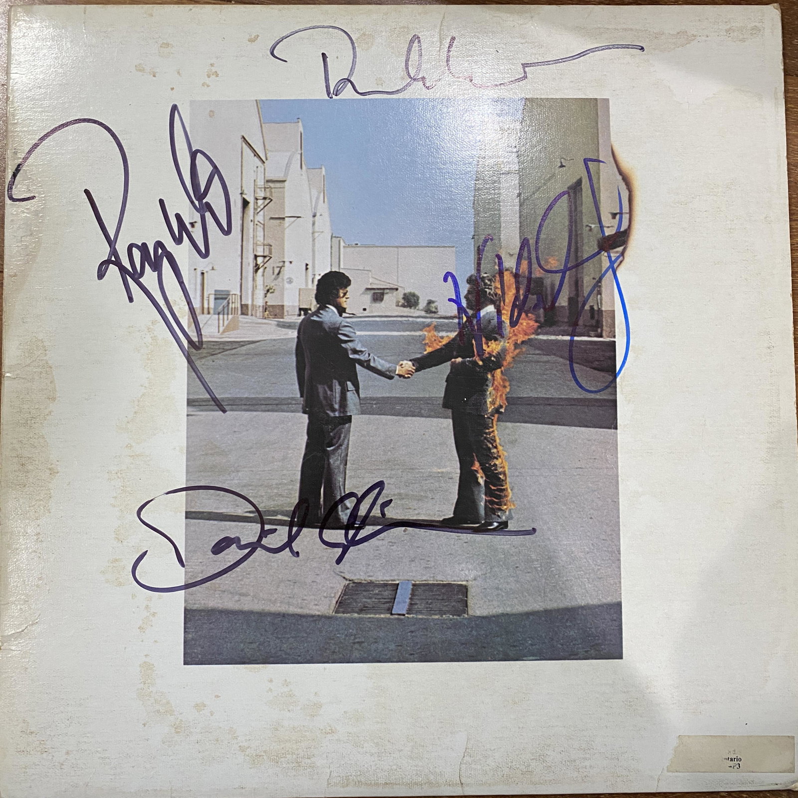 Pink Floyd Autographed Album All 4! (1 of 1)