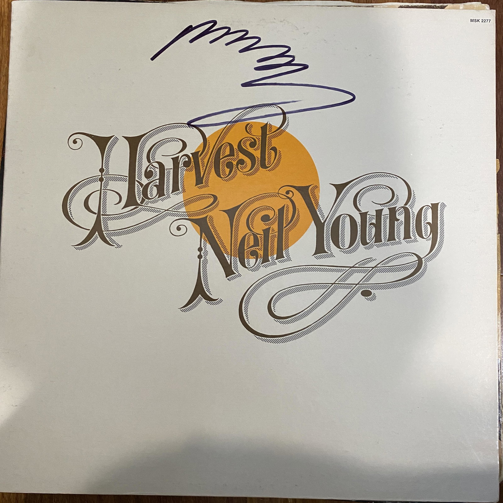 Neil Young Autographed Album (1 of 1)