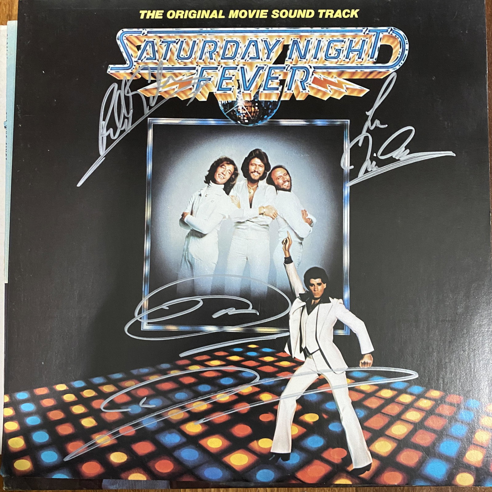 Bee Gees Autographed Album All 3! Travolta (1 of 1)