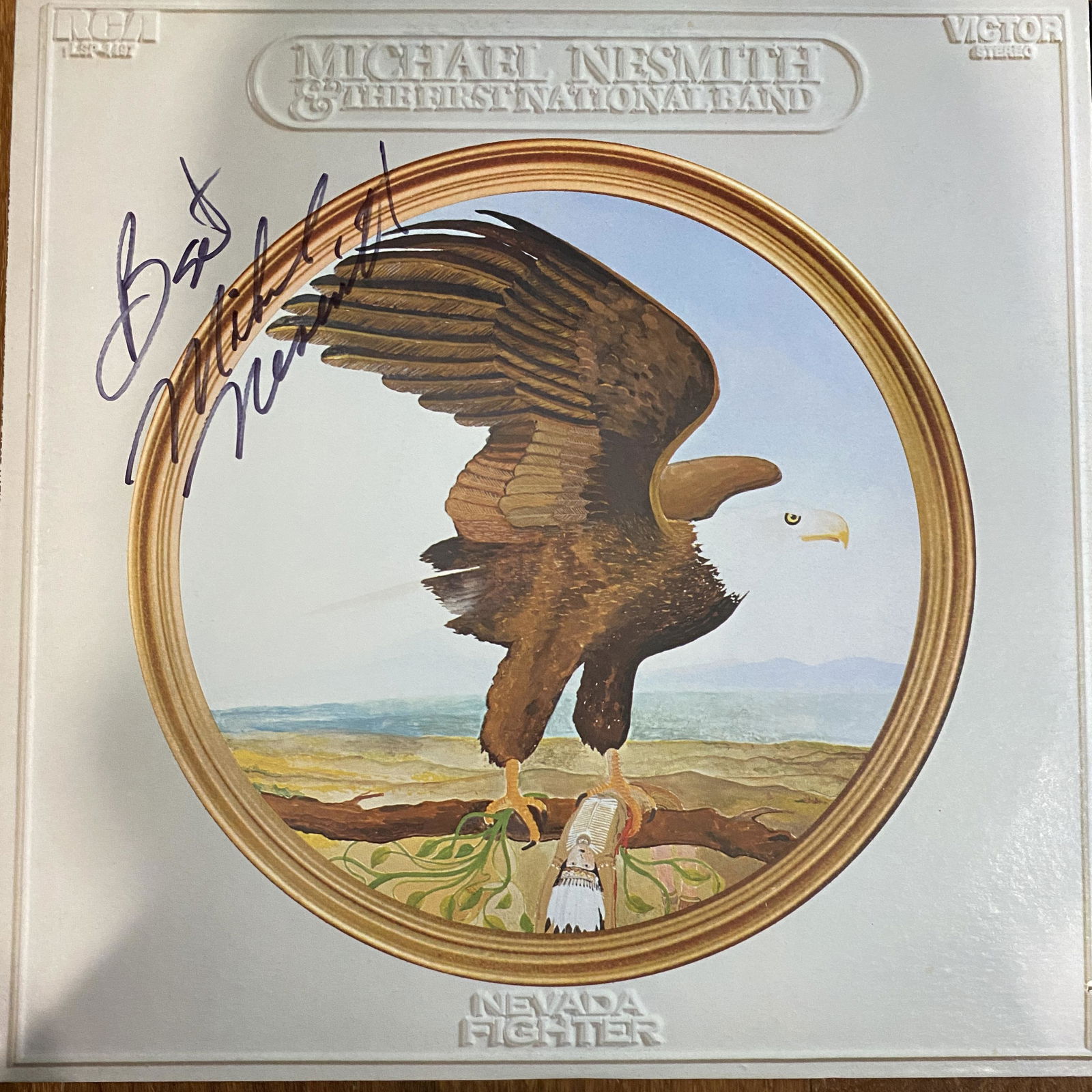 Michael Nesmith Autographed ALBUM (1 of 1)