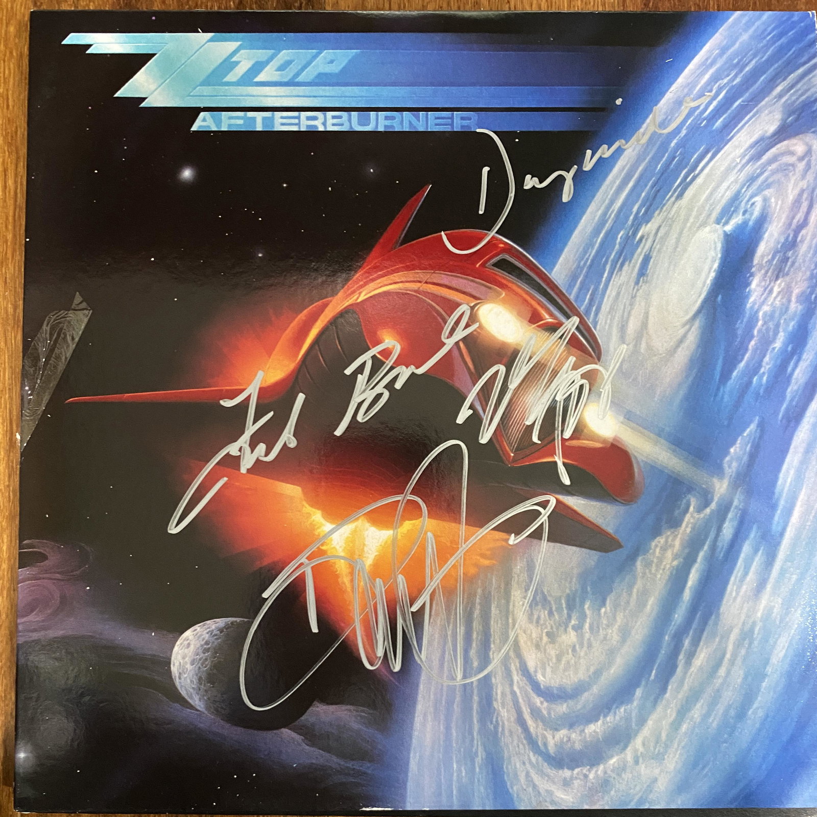 ZZ Top Autographed ALBUM!! All 3! (1 of 1)