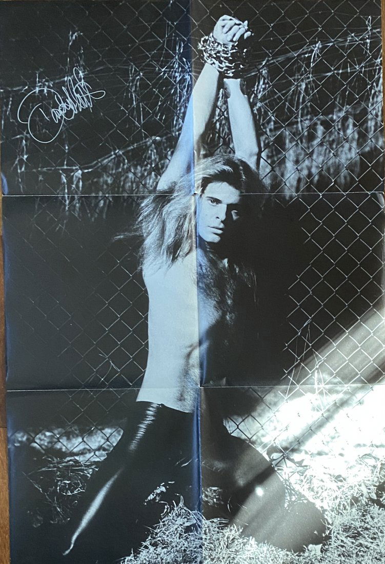 DAVID LEE ROTH AUTOGRAPHED Poster (1 of 1)
