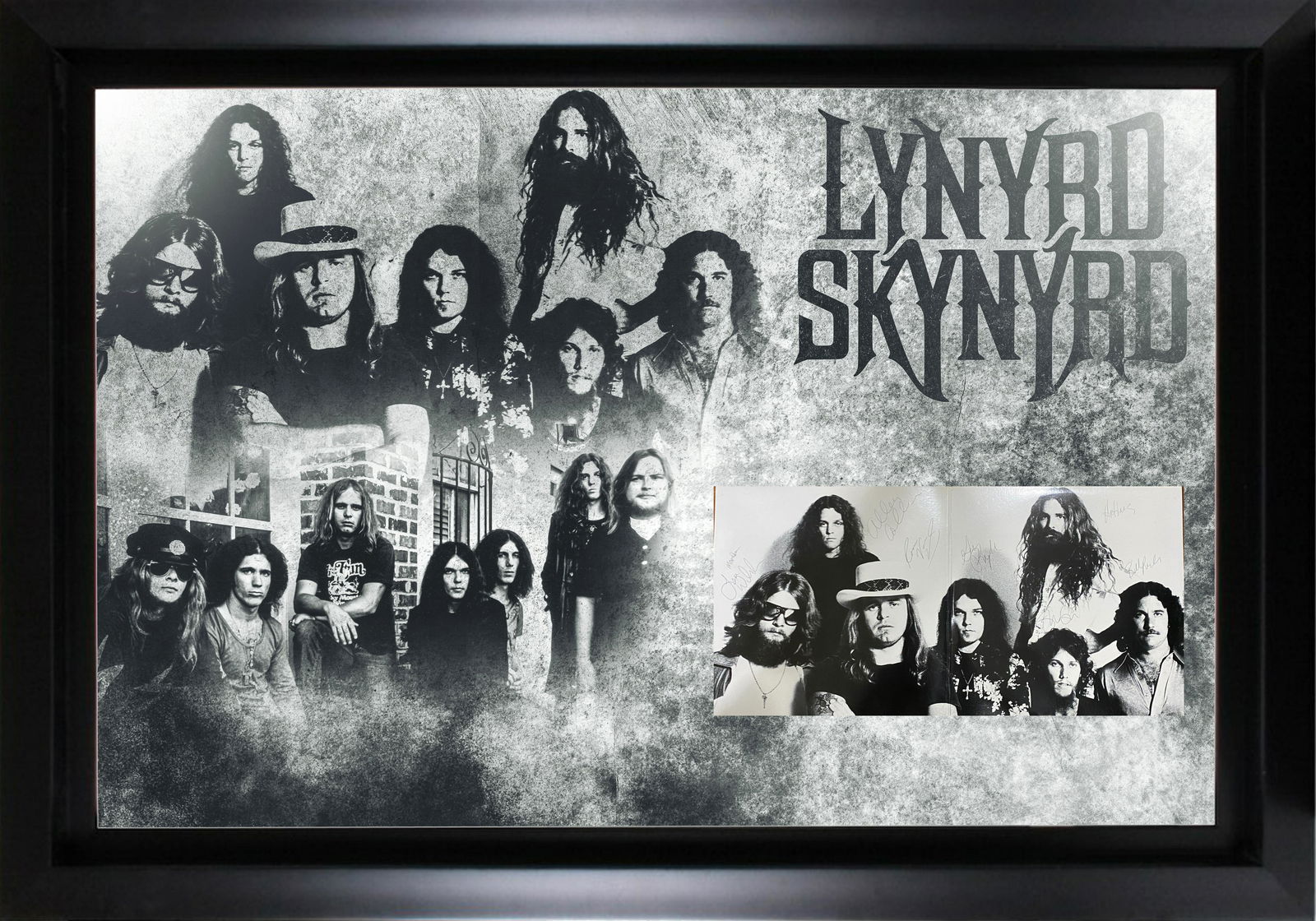 Lynyrd Skynyrd Autographed Album Display ALL 7! (1 of 1)